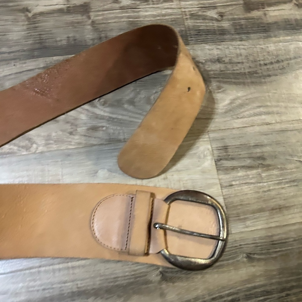 Sam Brown Leatger cowboy belt 100% leather